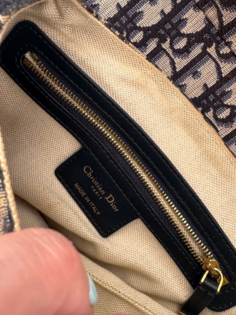 Christian Dior Medium size saddle bag - Picture 5 of 7